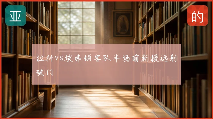 拉科vs埃弗顿客队半场前新援远射破门